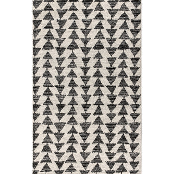 Aisha Moroccan Triangle Geometric Area Rug